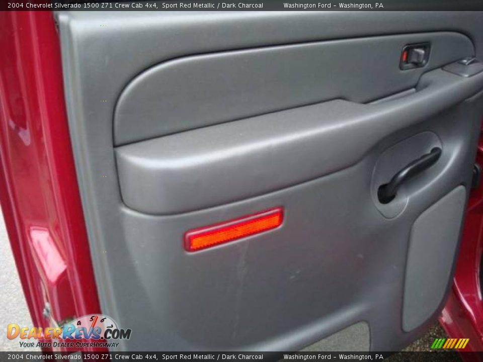 2004 Chevrolet Silverado 1500 Z71 Crew Cab 4x4 Sport Red Metallic / Dark Charcoal Photo #14