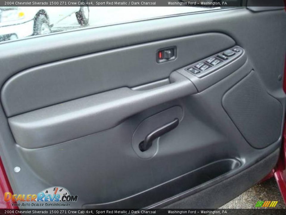 2004 Chevrolet Silverado 1500 Z71 Crew Cab 4x4 Sport Red Metallic / Dark Charcoal Photo #15