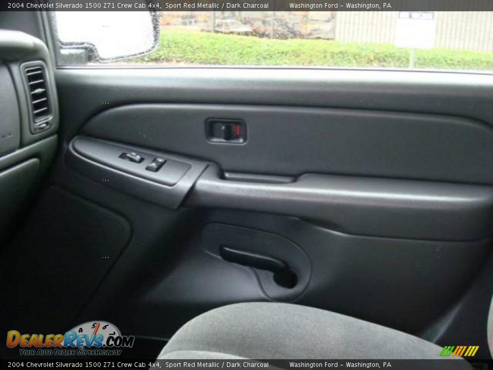 2004 Chevrolet Silverado 1500 Z71 Crew Cab 4x4 Sport Red Metallic / Dark Charcoal Photo #17