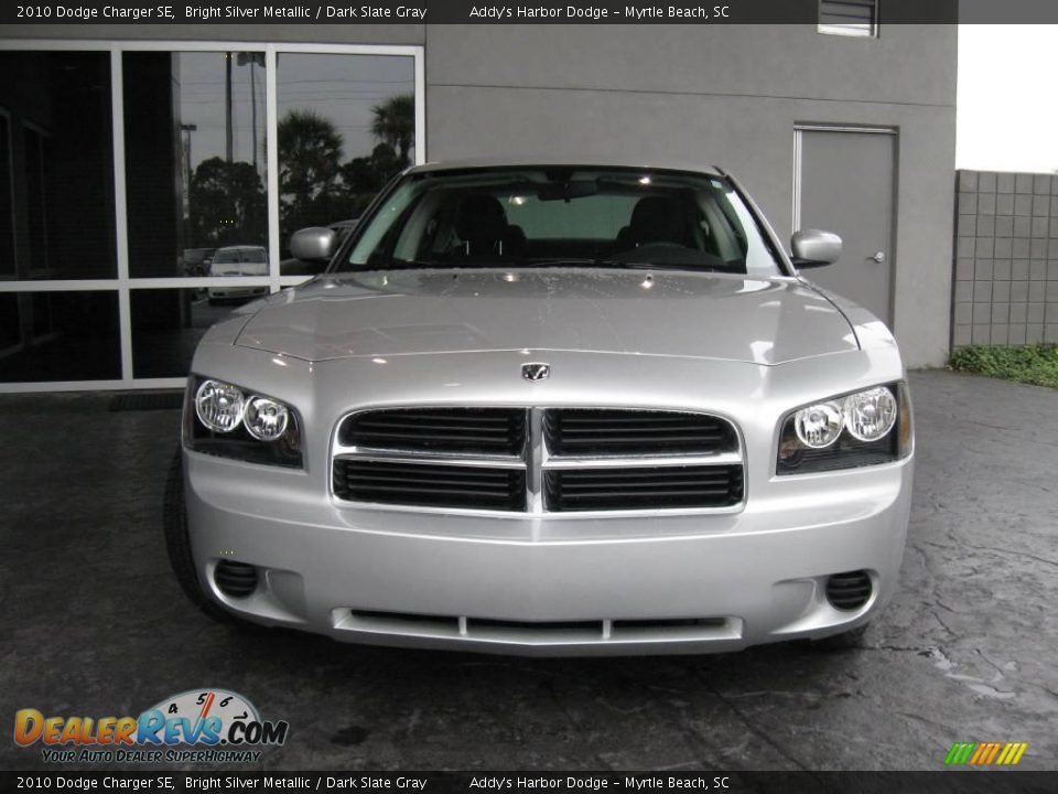 2010 Dodge Charger SE Bright Silver Metallic / Dark Slate Gray Photo #2