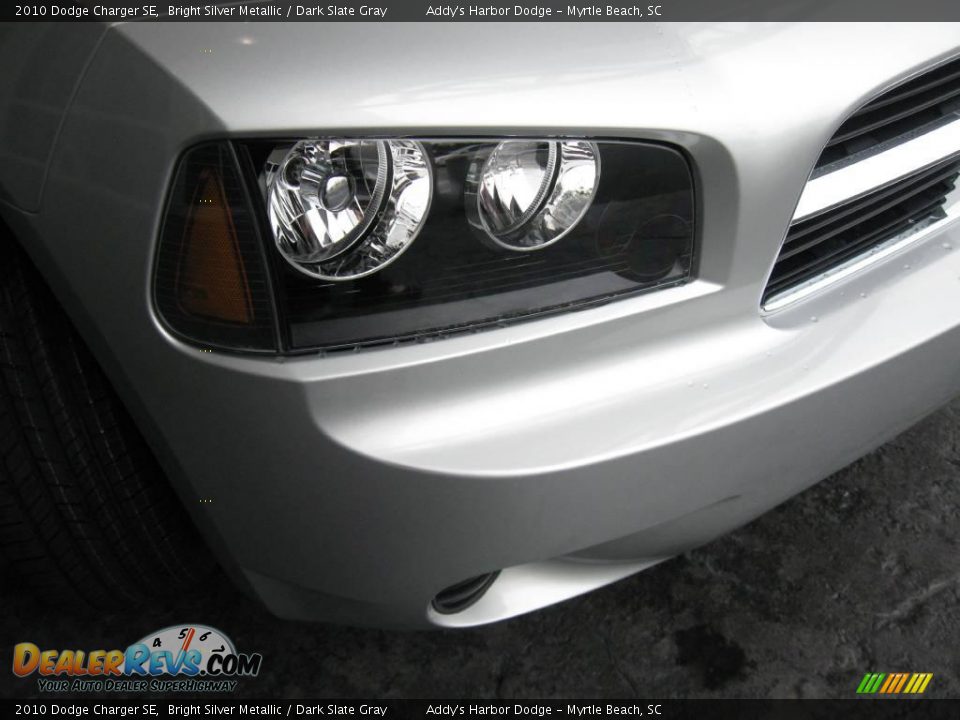 2010 Dodge Charger SE Bright Silver Metallic / Dark Slate Gray Photo #4