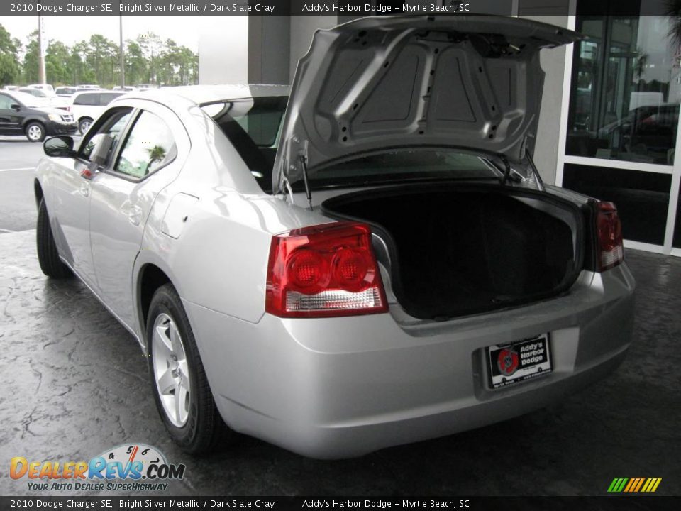 2010 Dodge Charger SE Bright Silver Metallic / Dark Slate Gray Photo #8