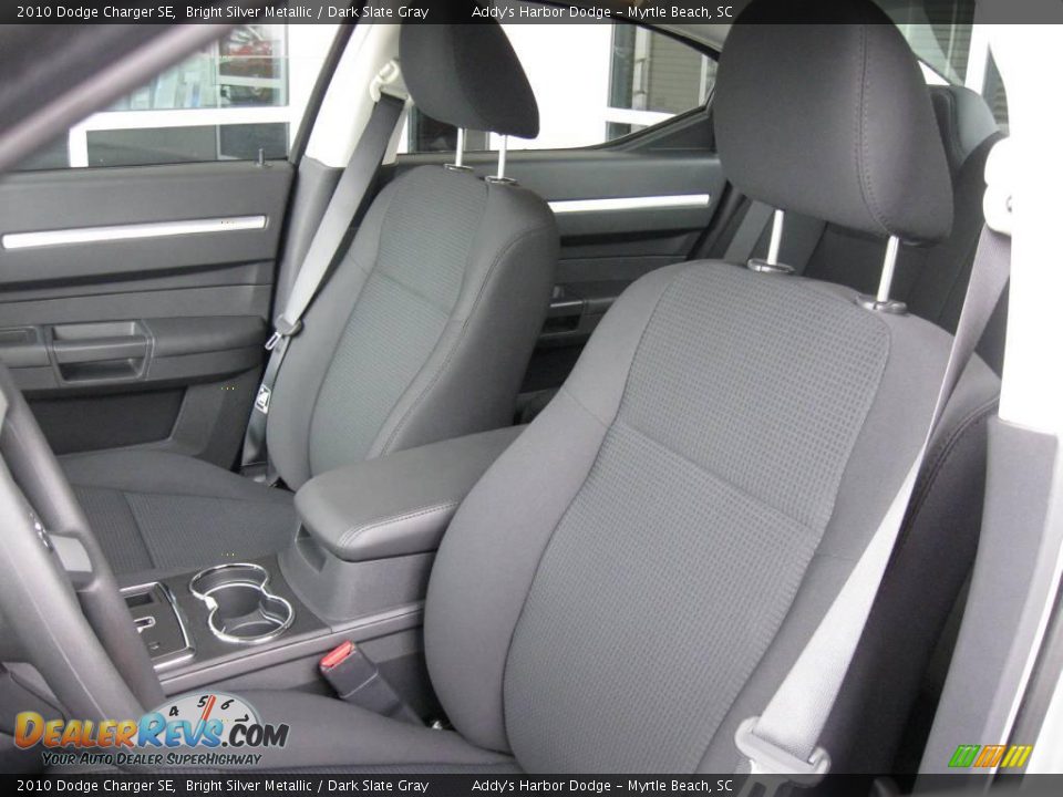 2010 Dodge Charger SE Bright Silver Metallic / Dark Slate Gray Photo #11