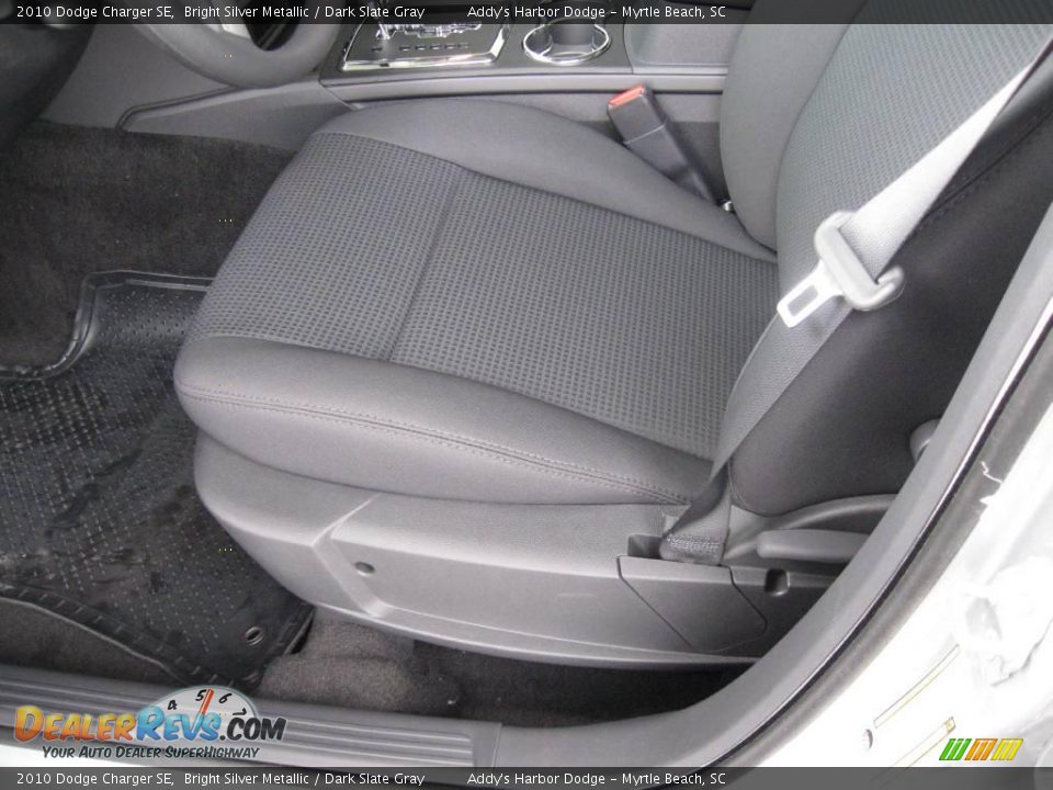 2010 Dodge Charger SE Bright Silver Metallic / Dark Slate Gray Photo #12