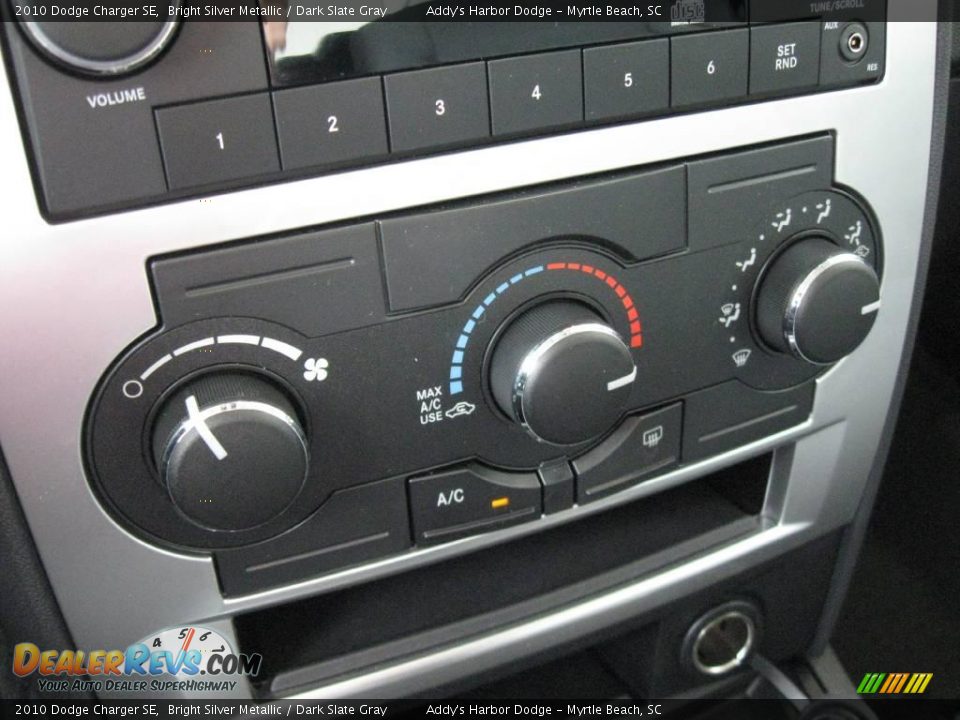 2010 Dodge Charger SE Bright Silver Metallic / Dark Slate Gray Photo #22