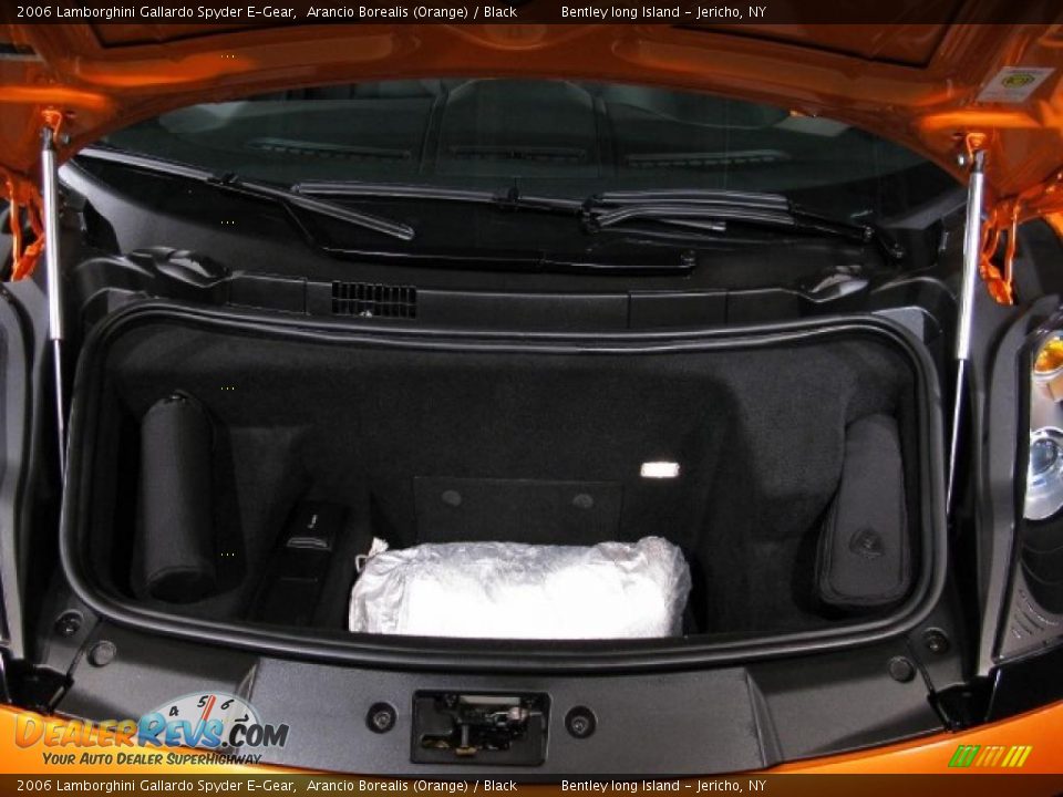 2006 Lamborghini Gallardo Spyder E-Gear Arancio Borealis (Orange) / Black Photo #14