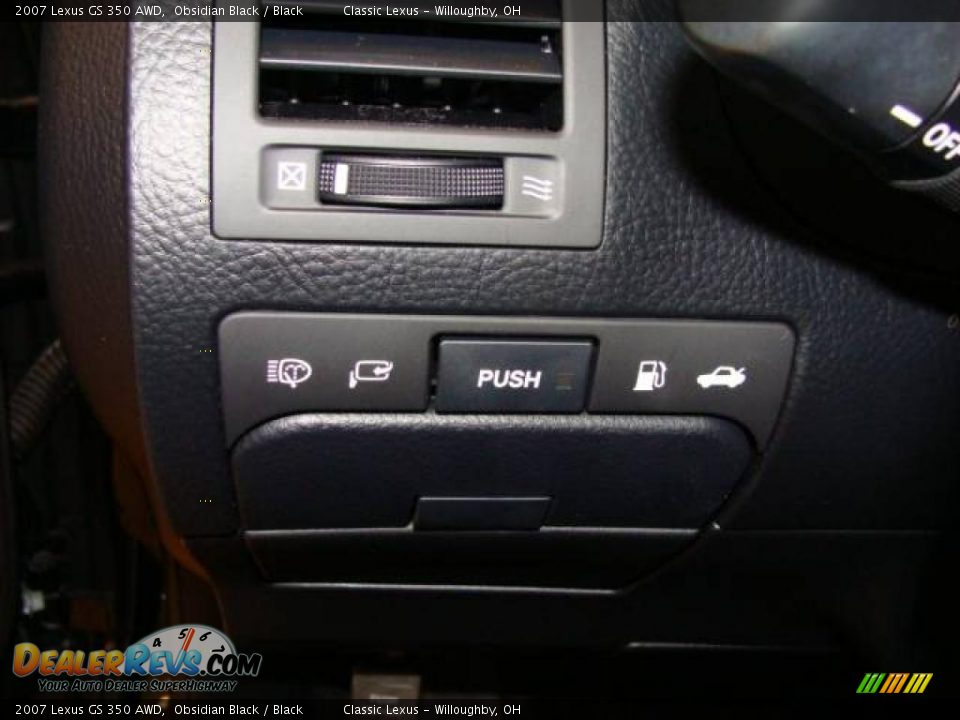 2007 Lexus GS 350 AWD Obsidian Black / Black Photo #10