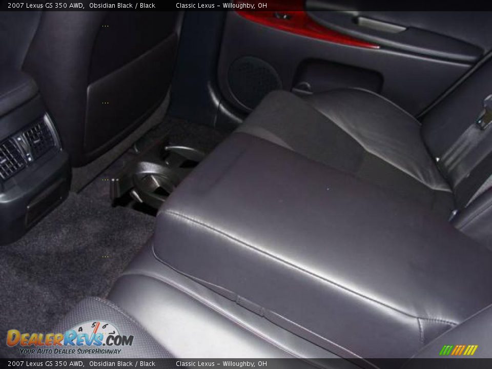 2007 Lexus GS 350 AWD Obsidian Black / Black Photo #23