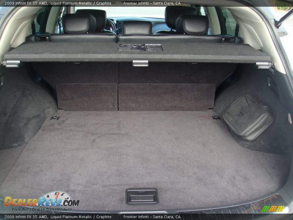 2009 Infiniti FX 35 AWD Liquid Platinum Metallic / Graphite Photo #15