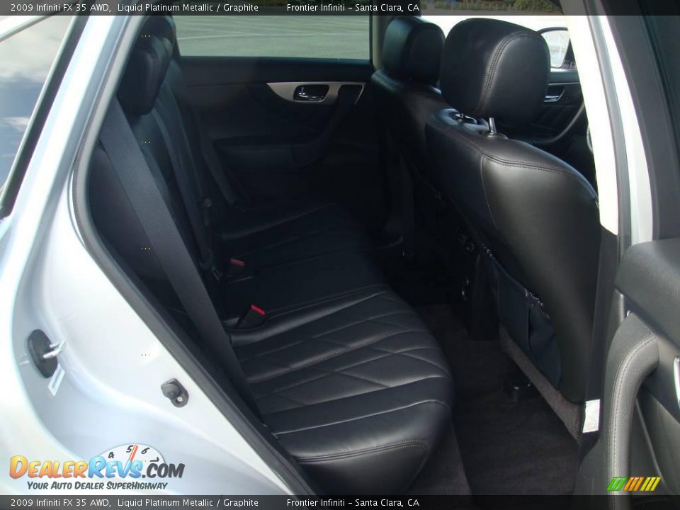 2009 Infiniti FX 35 AWD Liquid Platinum Metallic / Graphite Photo #19