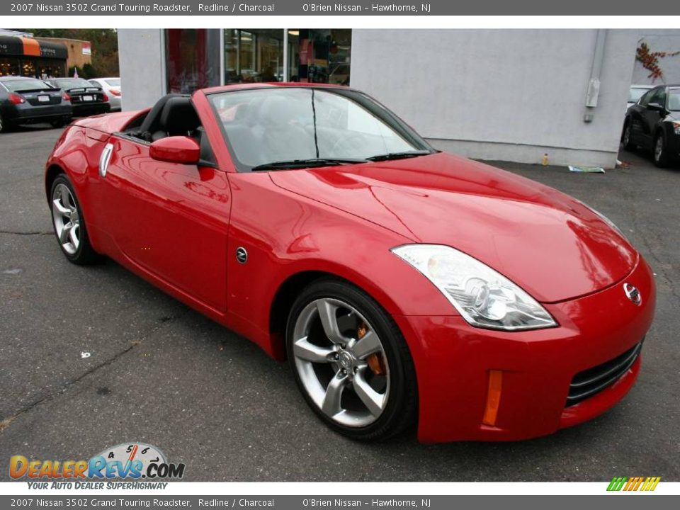 2007 Nissan 350Z Grand Touring Roadster Redline / Charcoal Photo #3