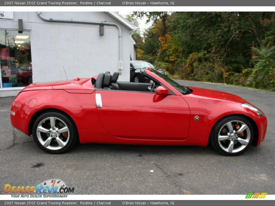 2007 Nissan 350Z Grand Touring Roadster Redline / Charcoal Photo #4