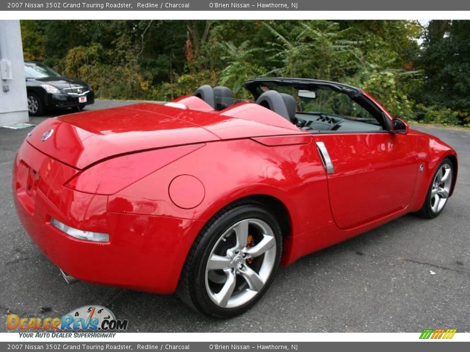 2007 Nissan 350Z Grand Touring Roadster Redline / Charcoal Photo #5