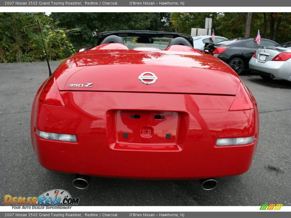 2007 Nissan 350Z Grand Touring Roadster Redline / Charcoal Photo #6