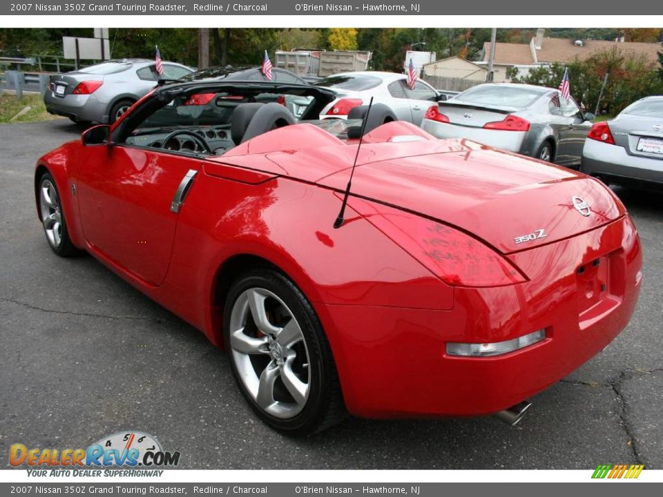 2007 Nissan 350Z Grand Touring Roadster Redline / Charcoal Photo #7