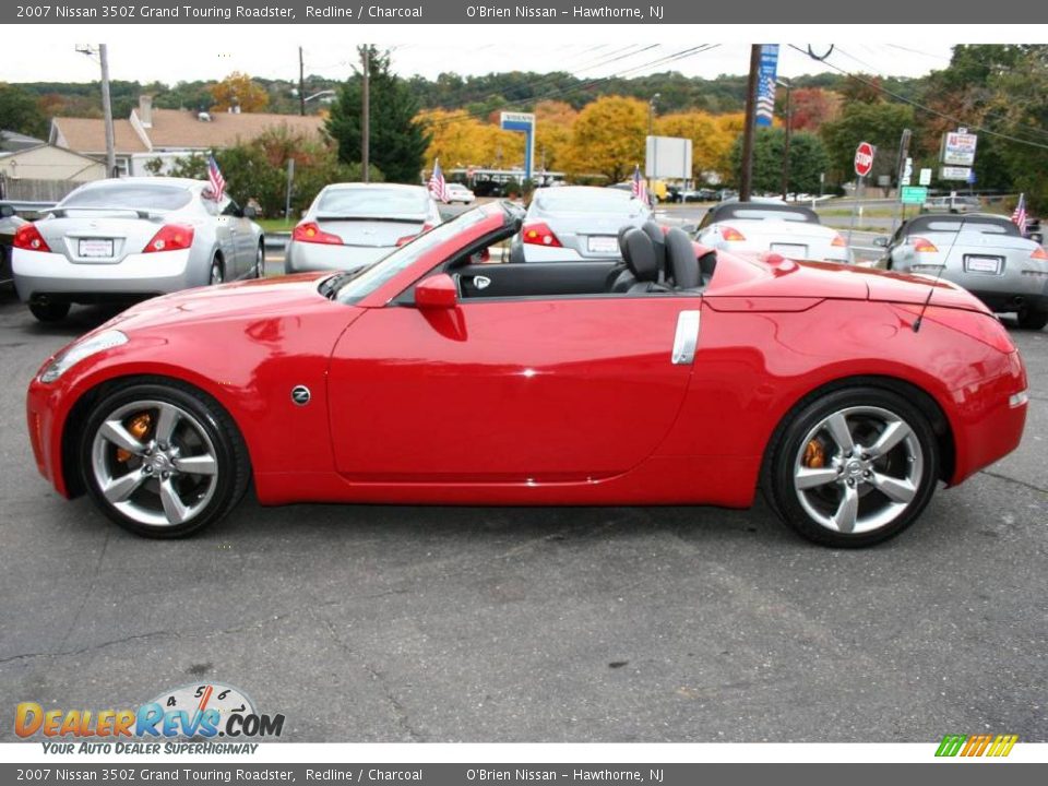2007 Nissan 350Z Grand Touring Roadster Redline / Charcoal Photo #8