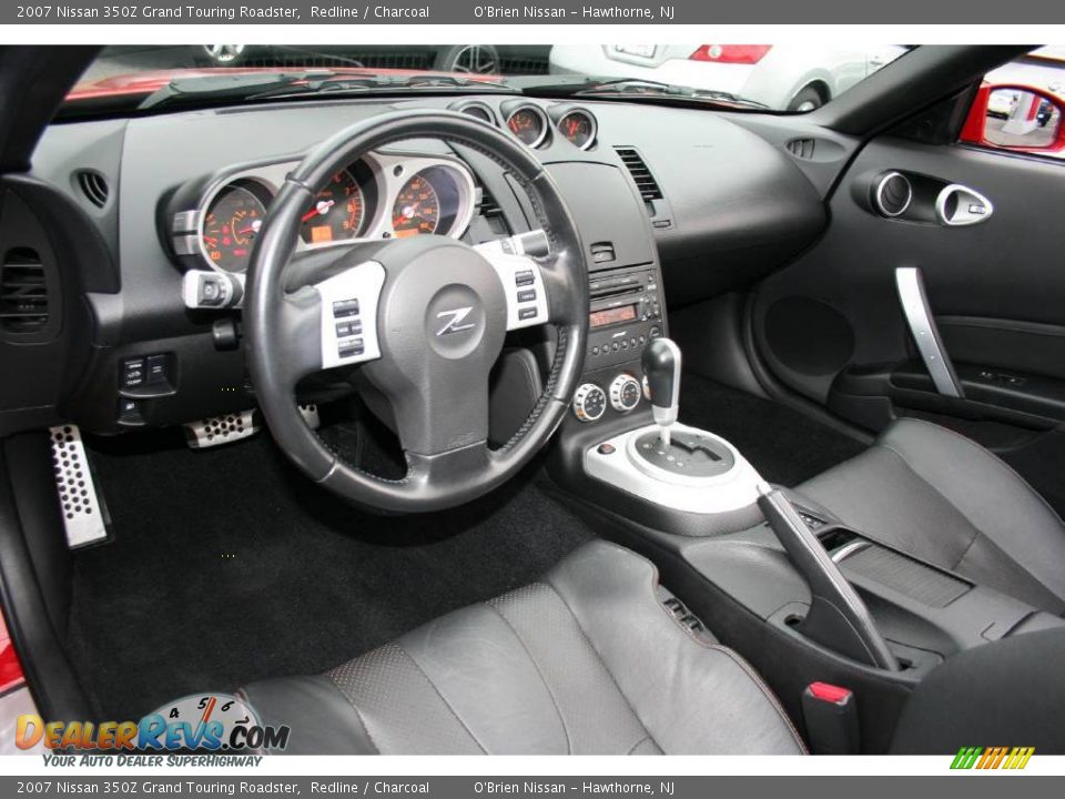 2007 Nissan 350Z Grand Touring Roadster Redline / Charcoal Photo #10