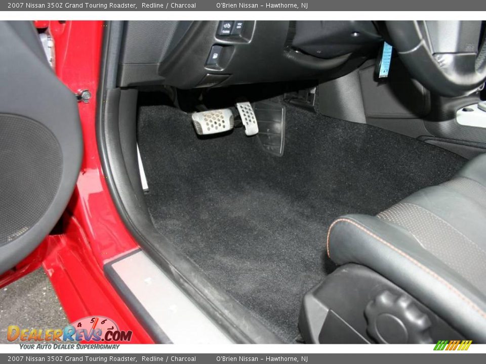 2007 Nissan 350Z Grand Touring Roadster Redline / Charcoal Photo #11