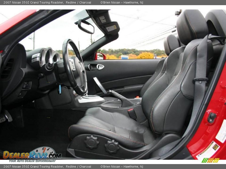 2007 Nissan 350Z Grand Touring Roadster Redline / Charcoal Photo #12