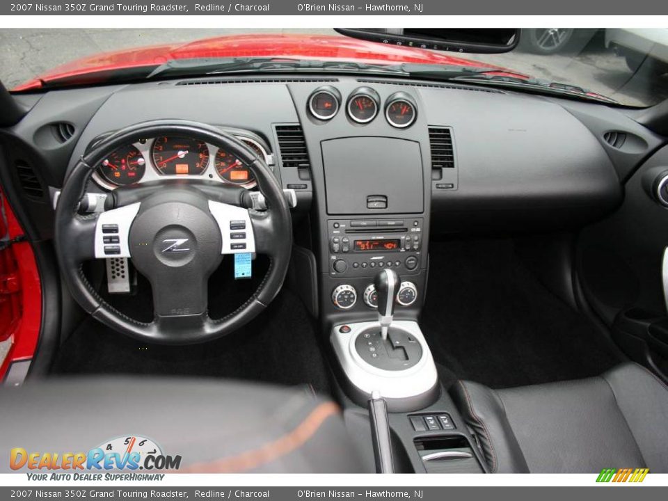 2007 Nissan 350Z Grand Touring Roadster Redline / Charcoal Photo #13