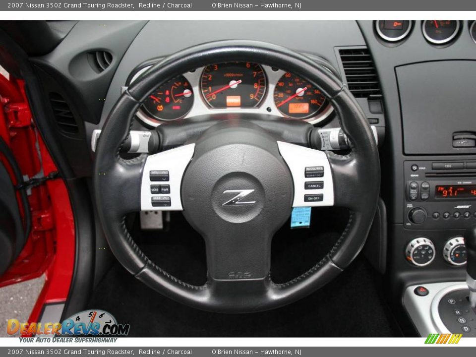 2007 Nissan 350Z Grand Touring Roadster Redline / Charcoal Photo #14