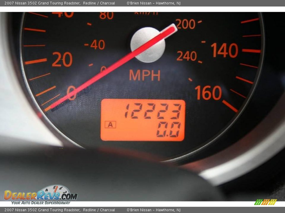 2007 Nissan 350Z Grand Touring Roadster Redline / Charcoal Photo #15