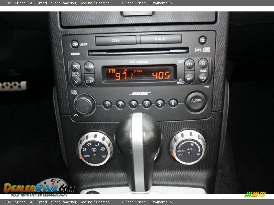 2007 Nissan 350Z Grand Touring Roadster Redline / Charcoal Photo #16