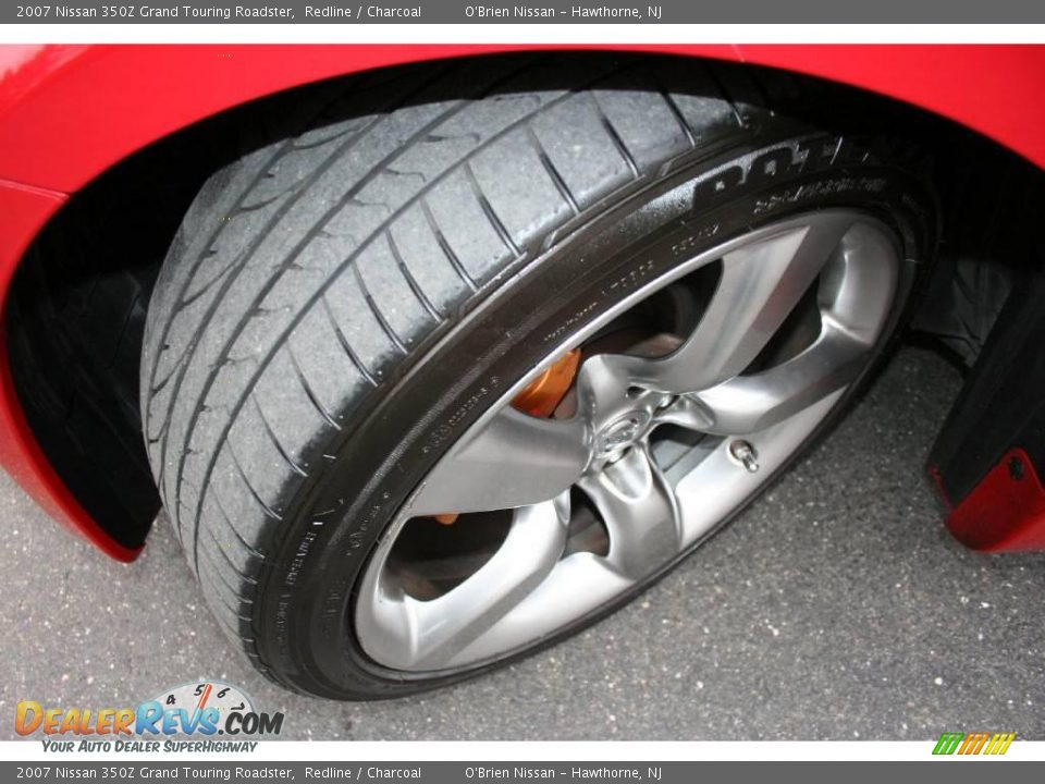 2007 Nissan 350Z Grand Touring Roadster Redline / Charcoal Photo #24