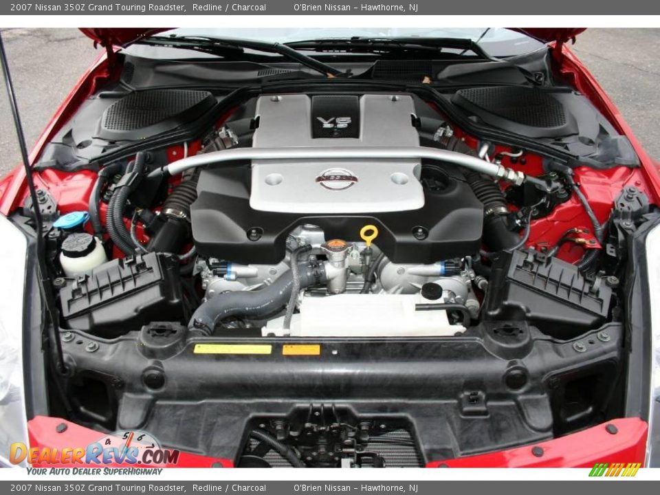 2007 Nissan 350Z Grand Touring Roadster Redline / Charcoal Photo #25