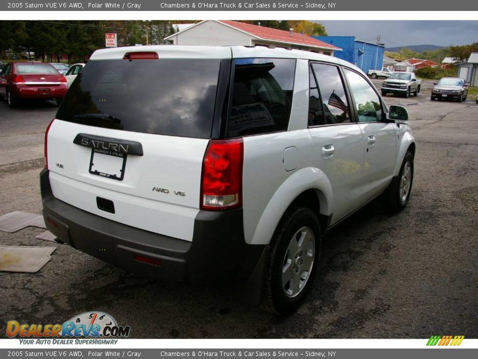 2005 Saturn VUE V6 AWD Polar White / Gray Photo #11
