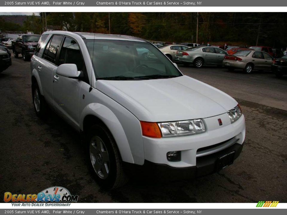 2005 Saturn VUE V6 AWD Polar White / Gray Photo #14