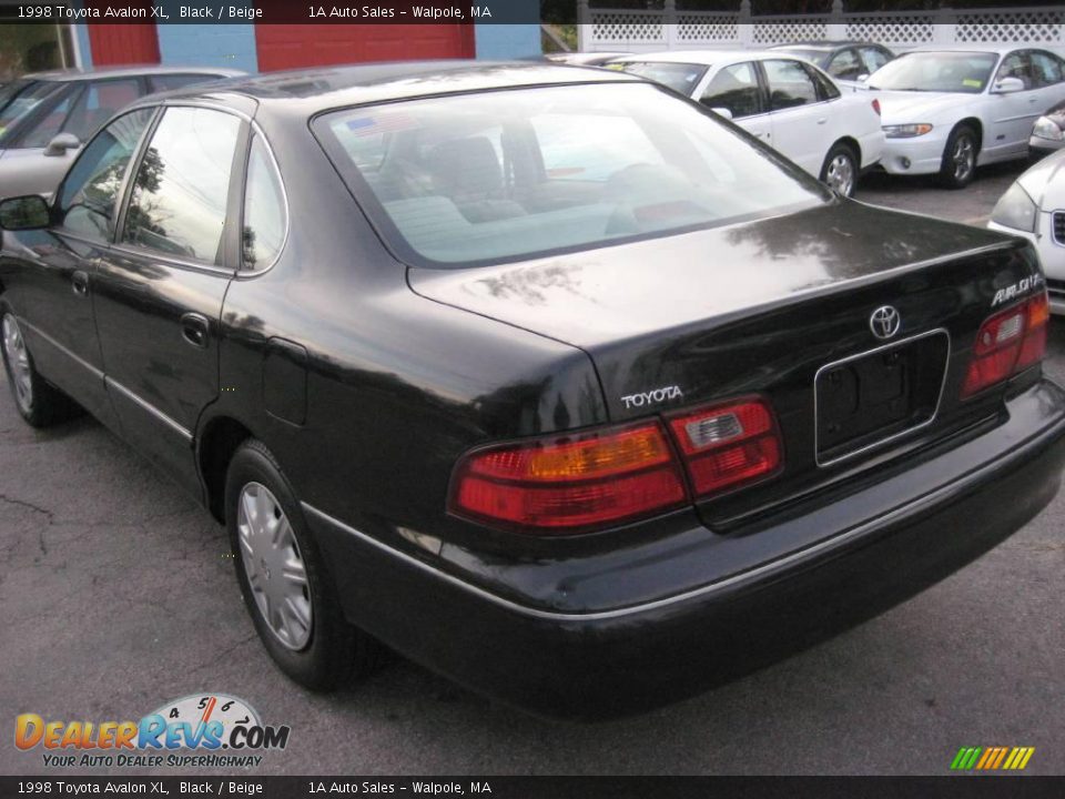 1998 Toyota Avalon XL Black / Beige Photo #13