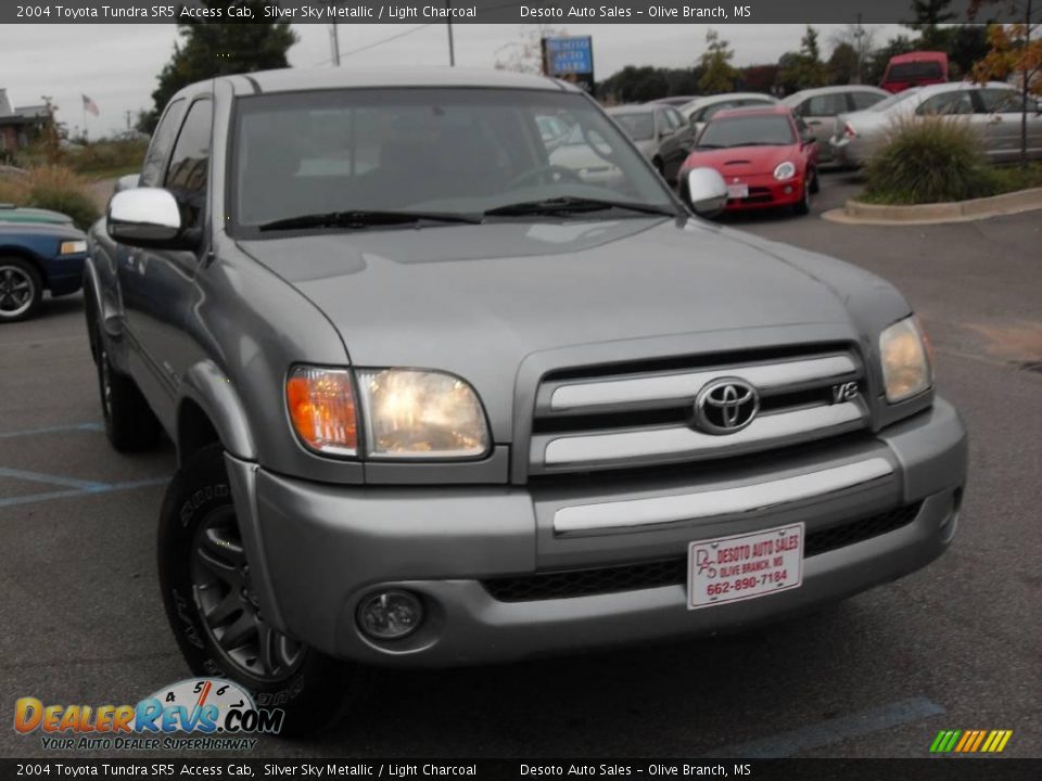 2004 Toyota Tundra SR5 Access Cab Silver Sky Metallic / Light Charcoal Photo #5