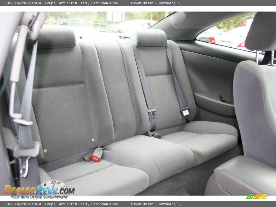 2004 Toyota Solara SLE Coupe Arctic Frost Pearl / Dark Stone Gray Photo #20