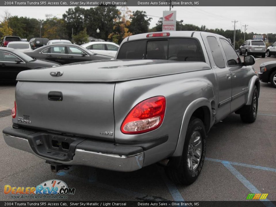 2004 Toyota Tundra SR5 Access Cab Silver Sky Metallic / Light Charcoal Photo #7