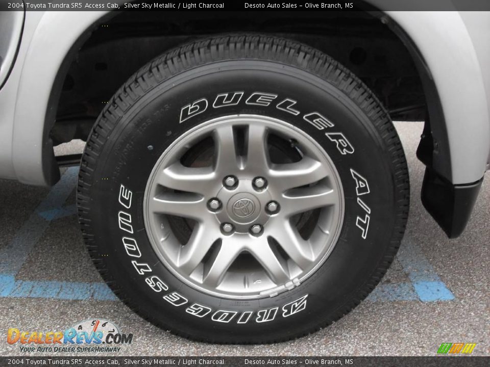 2004 Toyota Tundra SR5 Access Cab Silver Sky Metallic / Light Charcoal Photo #18