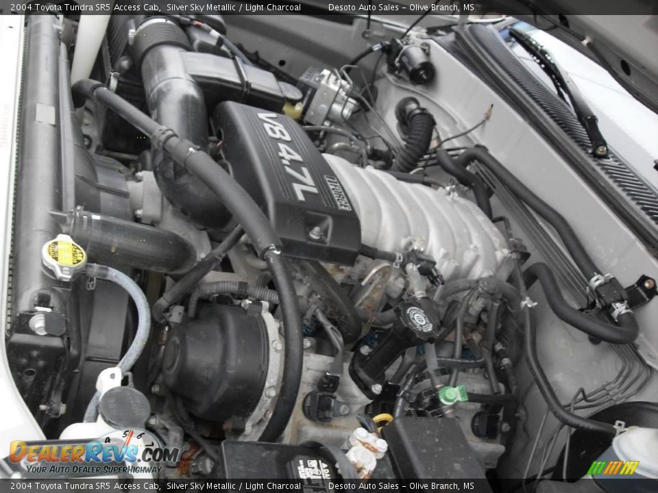 2004 Toyota Tundra SR5 Access Cab Silver Sky Metallic / Light Charcoal Photo #21