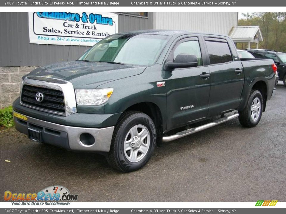 2007 Toyota Tundra SR5 CrewMax 4x4 Timberland Mica / Beige Photo #1