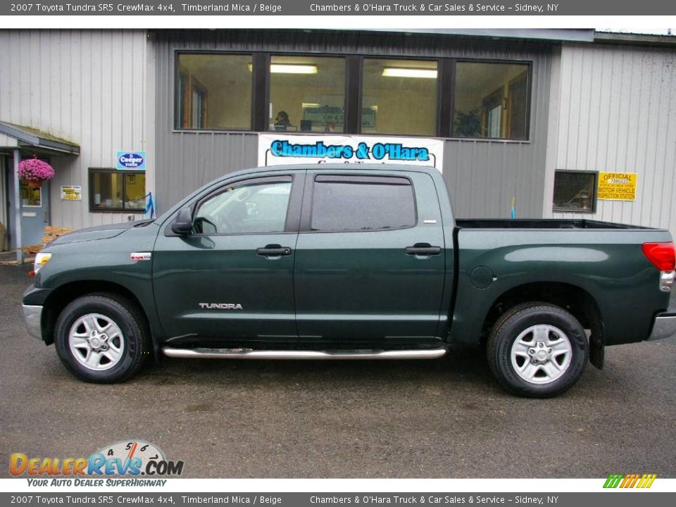 2007 Toyota Tundra SR5 CrewMax 4x4 Timberland Mica / Beige Photo #2