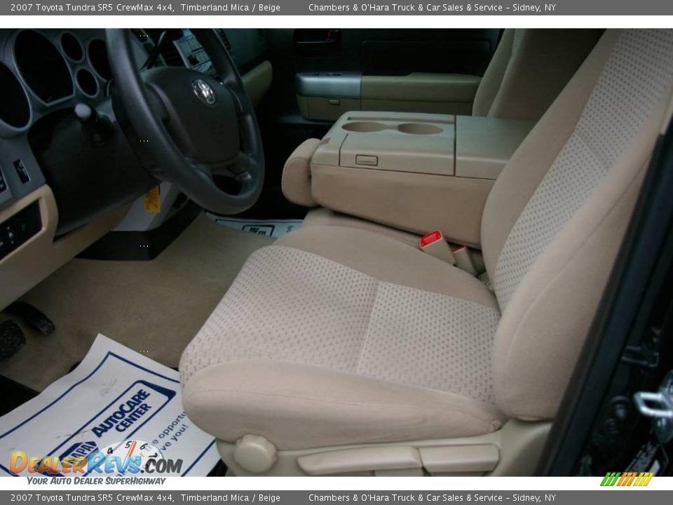 2007 Toyota Tundra SR5 CrewMax 4x4 Timberland Mica / Beige Photo #3