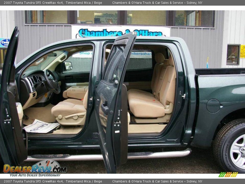 2007 Toyota Tundra SR5 CrewMax 4x4 Timberland Mica / Beige Photo #5