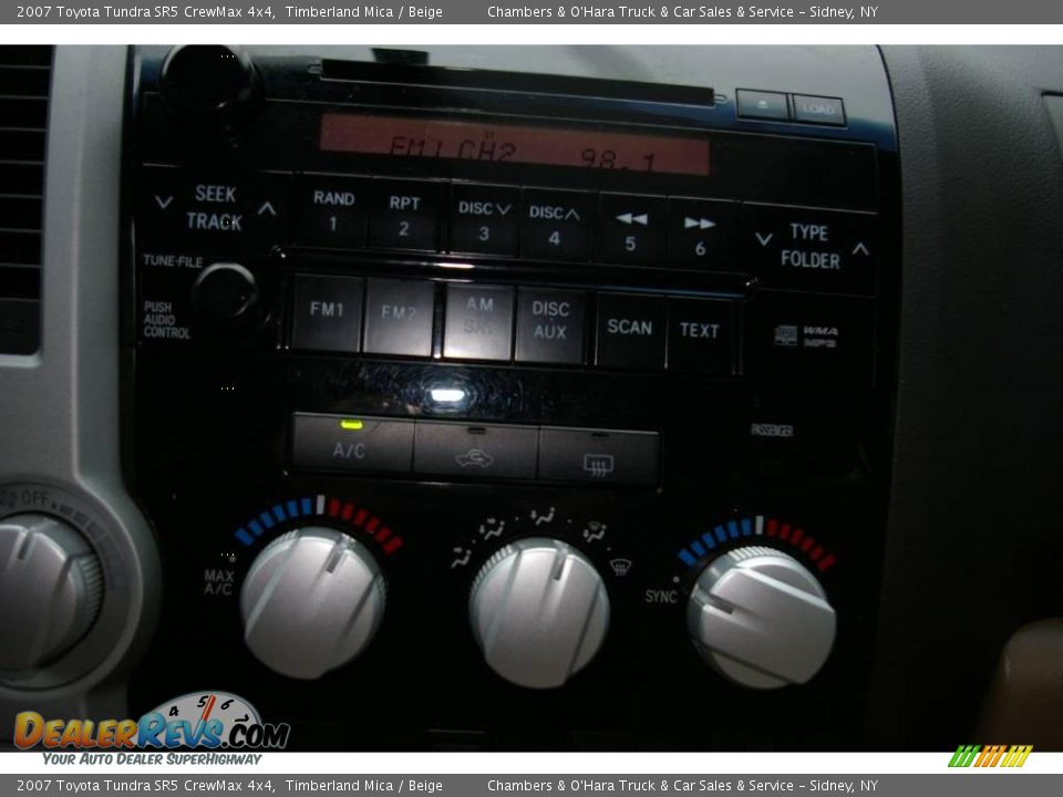 2007 Toyota Tundra SR5 CrewMax 4x4 Timberland Mica / Beige Photo #7
