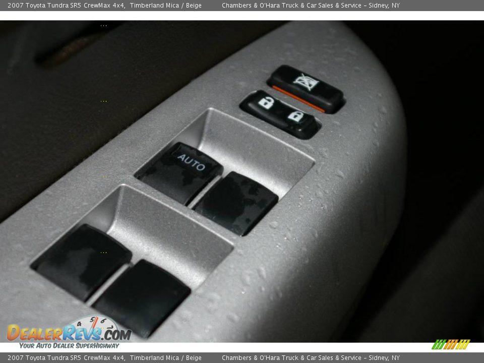 2007 Toyota Tundra SR5 CrewMax 4x4 Timberland Mica / Beige Photo #11