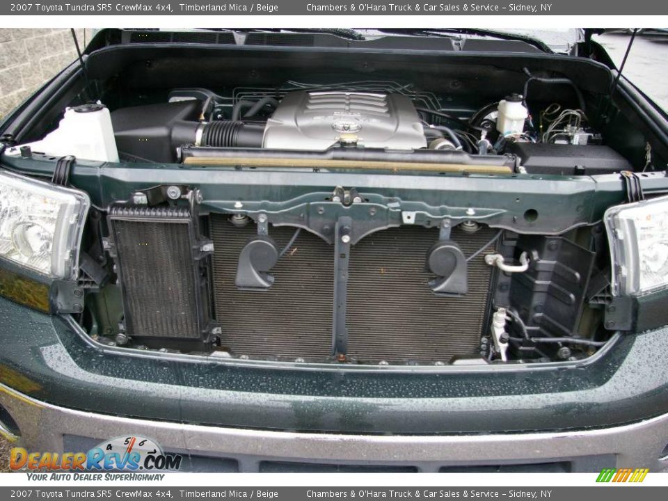2007 Toyota Tundra SR5 CrewMax 4x4 Timberland Mica / Beige Photo #17