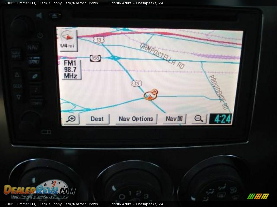 2006 Hummer H3 Black / Ebony Black/Morroco Brown Photo #17