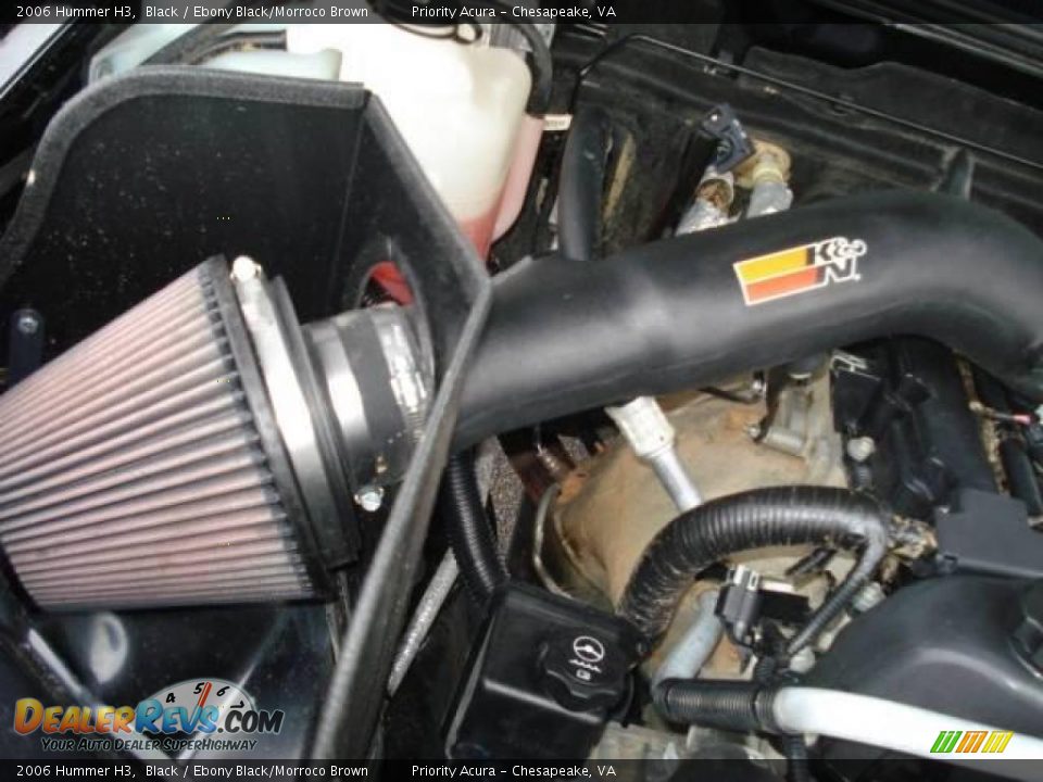2006 Hummer H3 Black / Ebony Black/Morroco Brown Photo #26