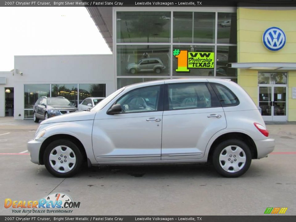 2007 Chrysler PT Cruiser Bright Silver Metallic / Pastel Slate Gray Photo #2