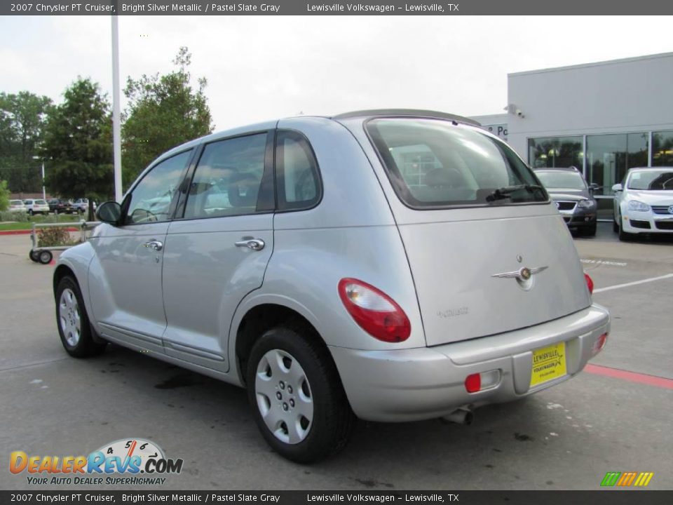 2007 Chrysler PT Cruiser Bright Silver Metallic / Pastel Slate Gray Photo #3