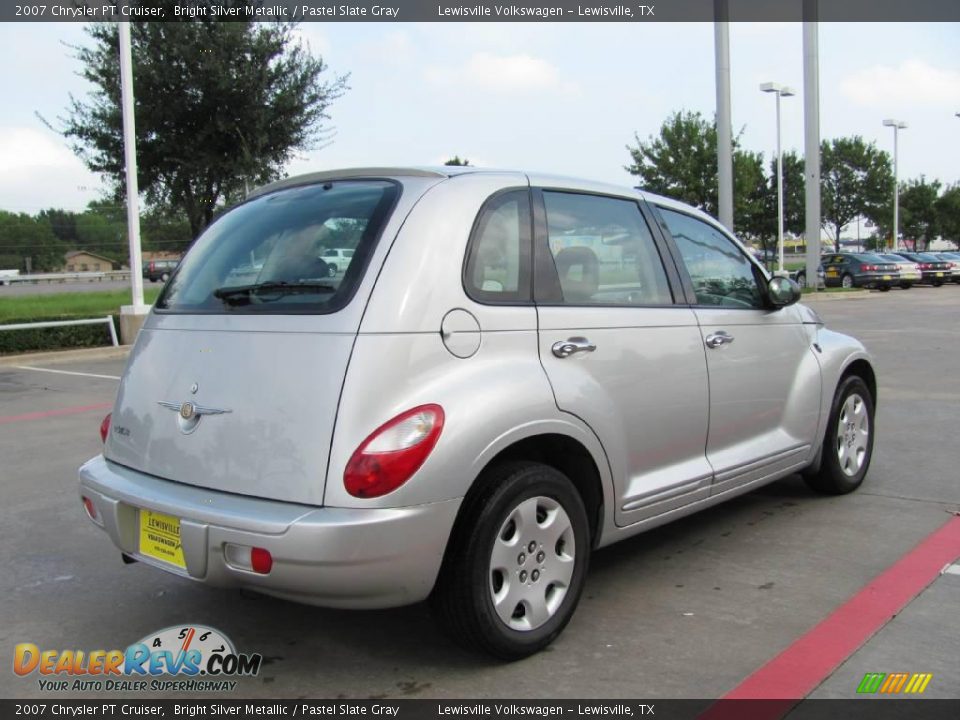 2007 Chrysler PT Cruiser Bright Silver Metallic / Pastel Slate Gray Photo #5