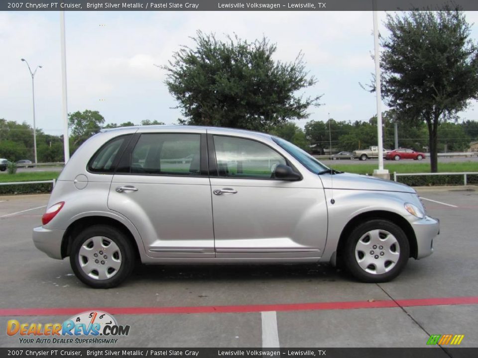 2007 Chrysler PT Cruiser Bright Silver Metallic / Pastel Slate Gray Photo #6